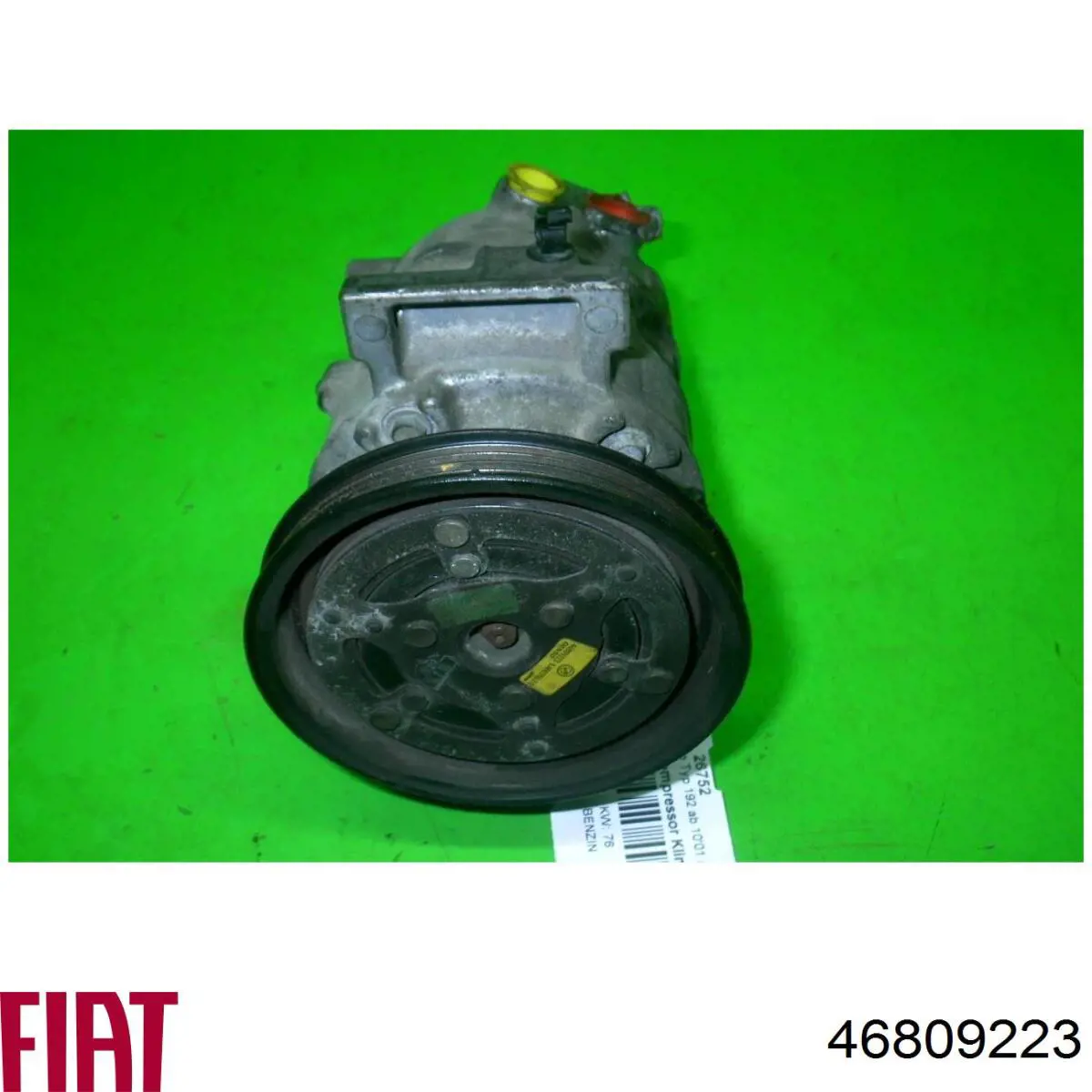 Compre 46809223 Fiat/Alfa/Lancia Compressor de aparelho de ar condicionado