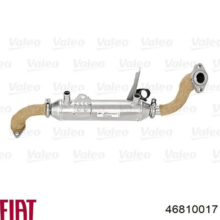 Radiador do sistema EGR de recirculação dos gases de escape Fiat/Alfa/Lancia 46810017 preço, a partir de 78,32 USD