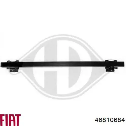 46810684 Fiat/Alfa/Lancia Reforçador do pára-choque traseiro