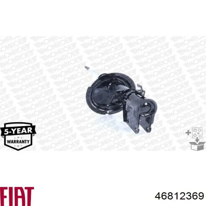 Amortecedor dianteiro 46812369 Fiat/Alfa/Lancia