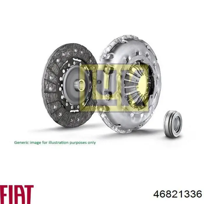 Compre 46821336 Fiat/Alfa/Lancia Rolamento de liberação de embraiagem