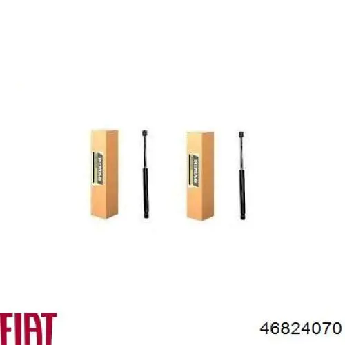 Amortecedor de tampa de porta-malas (de 3ª/5ª porta traseira) Fiat/Alfa/Lancia 46824070 preço, a partir de 20,30 USD