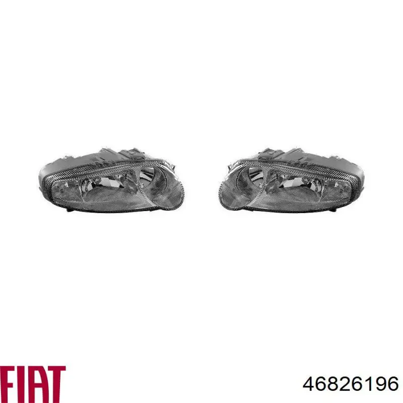 46826196 Fiat/Alfa/Lancia Luz esquerda