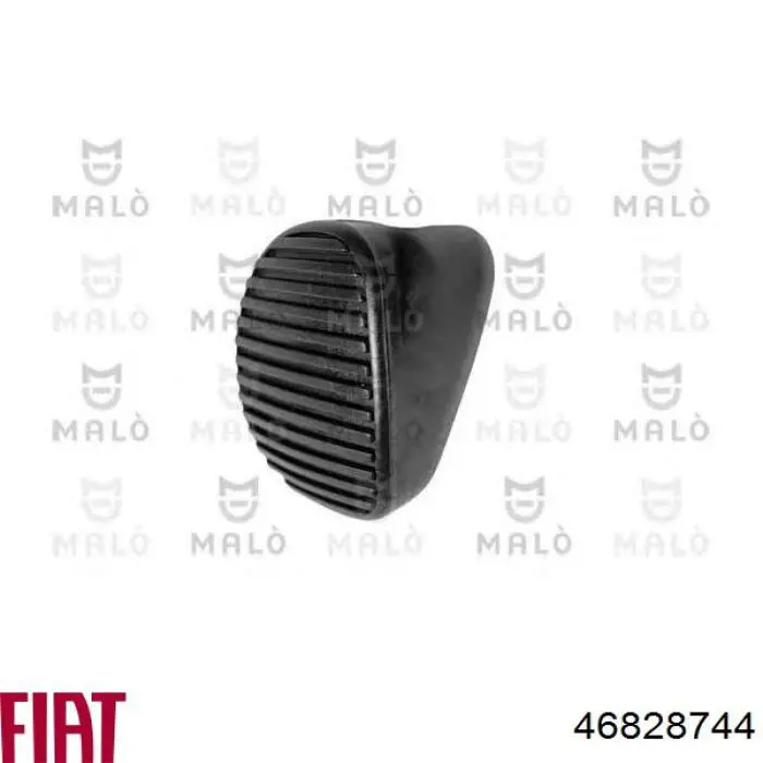 46828765 Fiat/Alfa/Lancia Placa sobreposta de pedal do freio