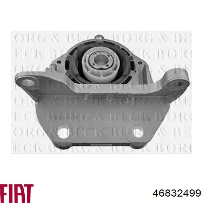 Compre 46832499 Fiat/Alfa/Lancia Coxim de transmissão (suporte da caixa de mudança)