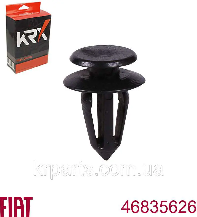 Cápsula (prendedor) de fixação de revestimento da porta Fiat/Alfa/Lancia 0046835626 preço, a partir de 0,64 USD