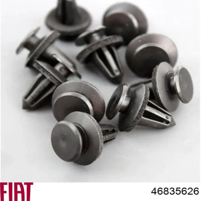 Compre 0046835626 Fiat/Alfa/Lancia Cápsula (prendedor) de fixação de revestimento da porta