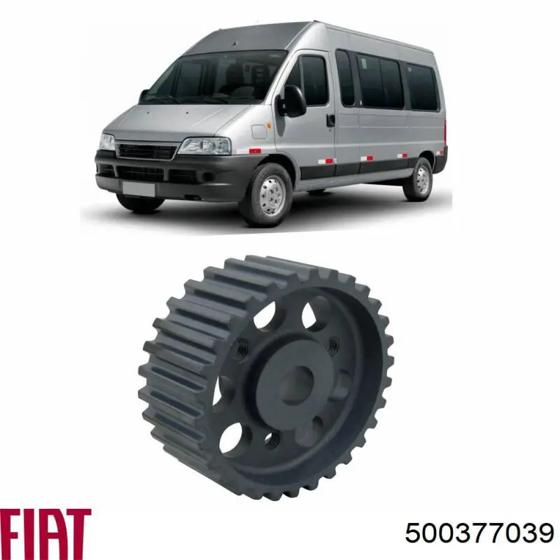 500377039 Iveco Roda dentada de acionamento da Bomba de Combustível de Pressão Alta parasita