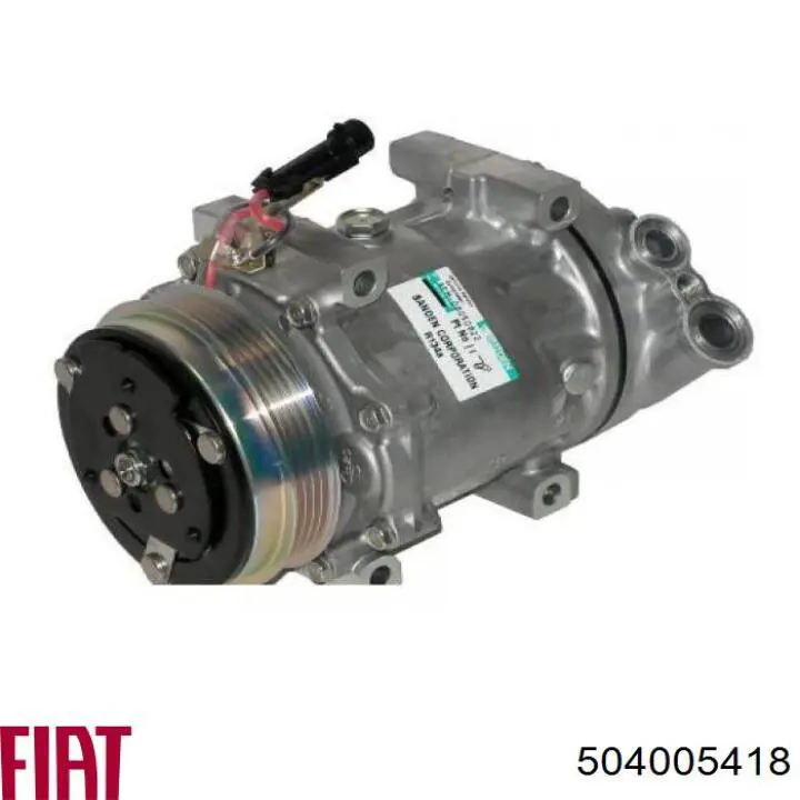 Compressor de aparelho de ar condicionado Fiat/Alfa/Lancia 504005418 preço, a partir de 311,38 USD