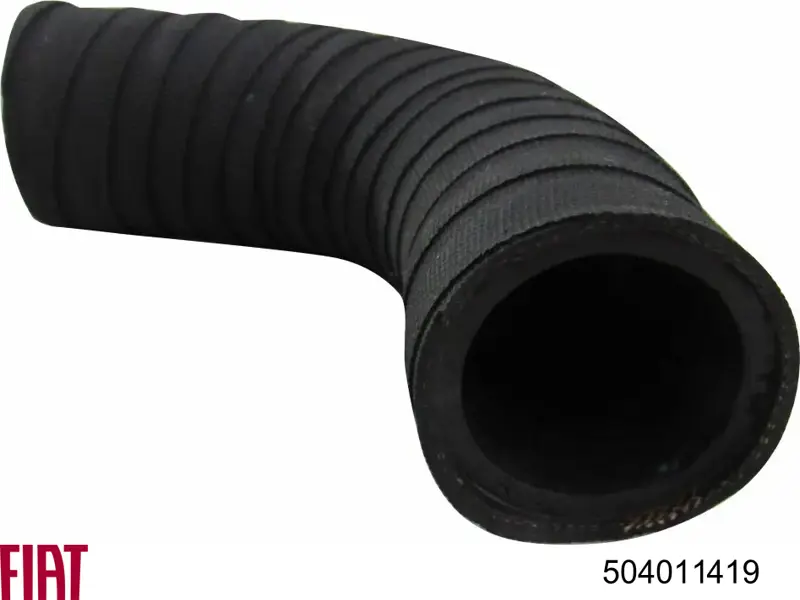 Compre 504011419 Fiat/Alfa/Lancia Mangueira (cano derivado) do radiador de esfriamento superior