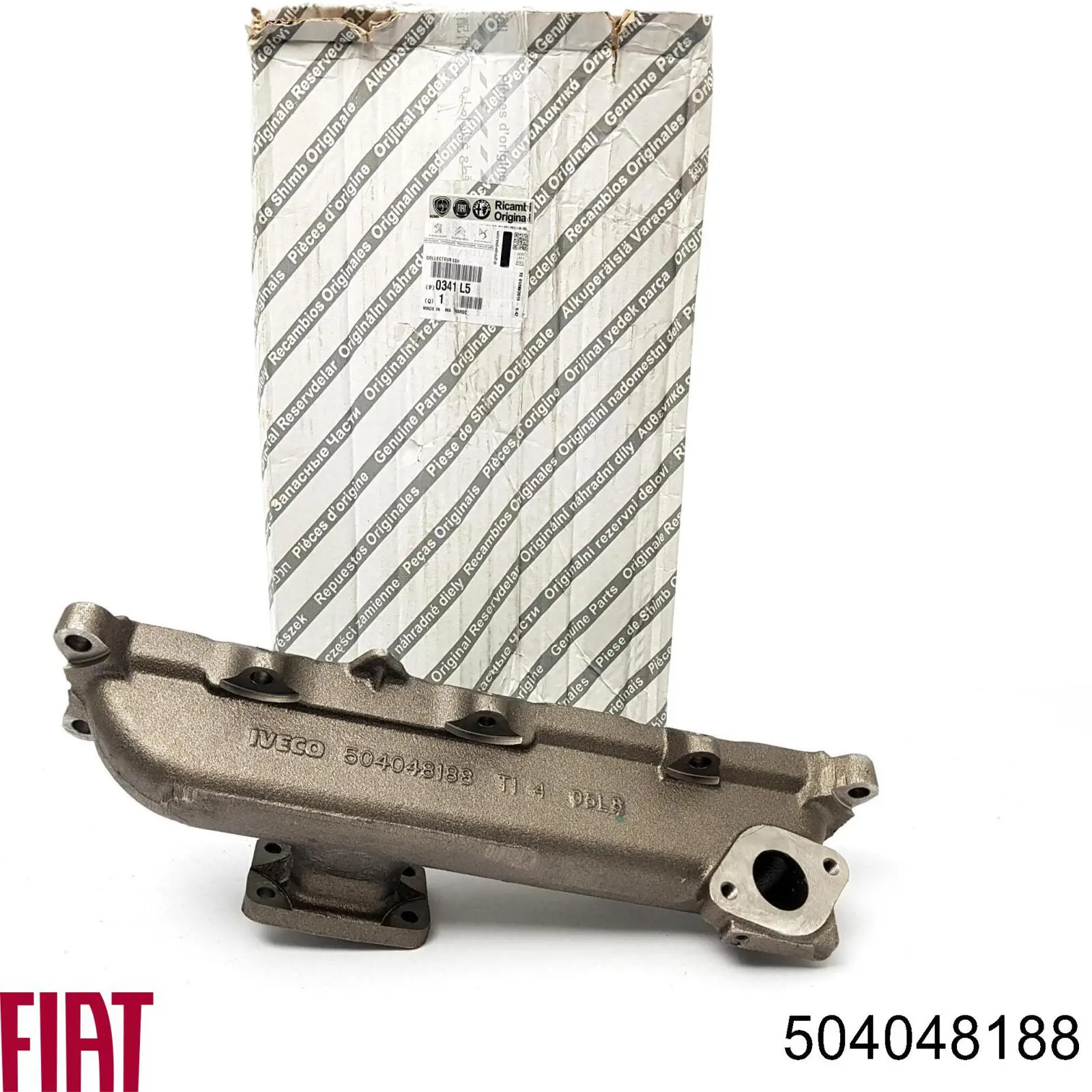 Tubo coletor de escape Fiat/Alfa/Lancia 504048188 preço, a partir de 417,77 USD