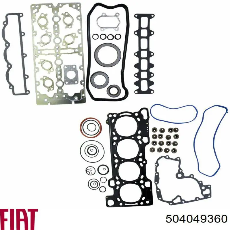 Compre 504049360 Fiat/Alfa/Lancia Kit de vedantes de motor completo