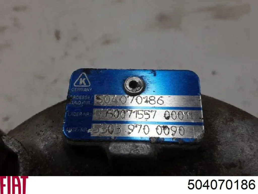 Turbina Fiat/Alfa/Lancia 504070186 preço, a partir de 170,79 USD