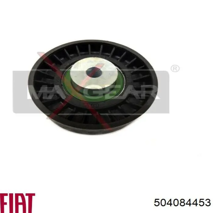 504084453 Fiat/Alfa/Lancia Rolo de reguladora de tensão da correia de transmissão