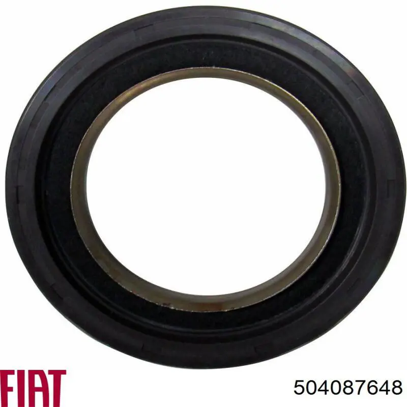 Vedação dianteira de cambota de motor 504087648 Iveco