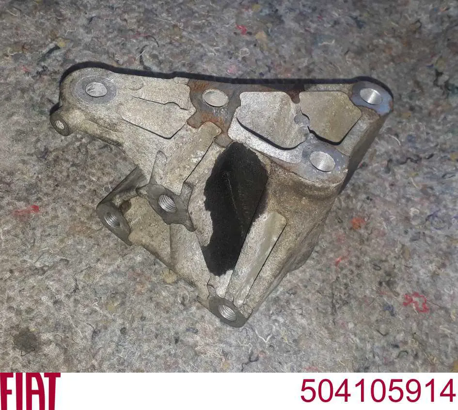 Compre 504105914 Fiat/Alfa/Lancia Consola de coxim (apoio) direita de motor