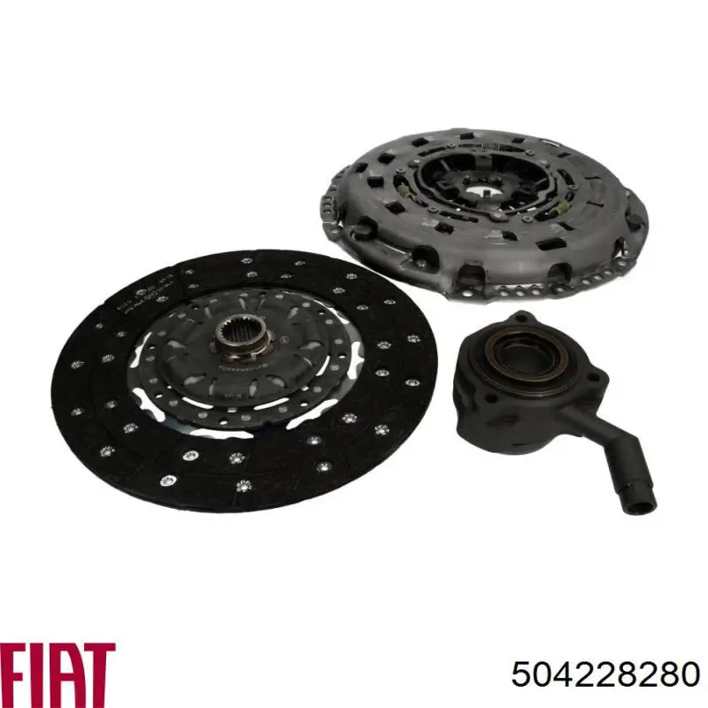 504228280 Fiat/Alfa/Lancia Kit de embraiagem (3 peças)