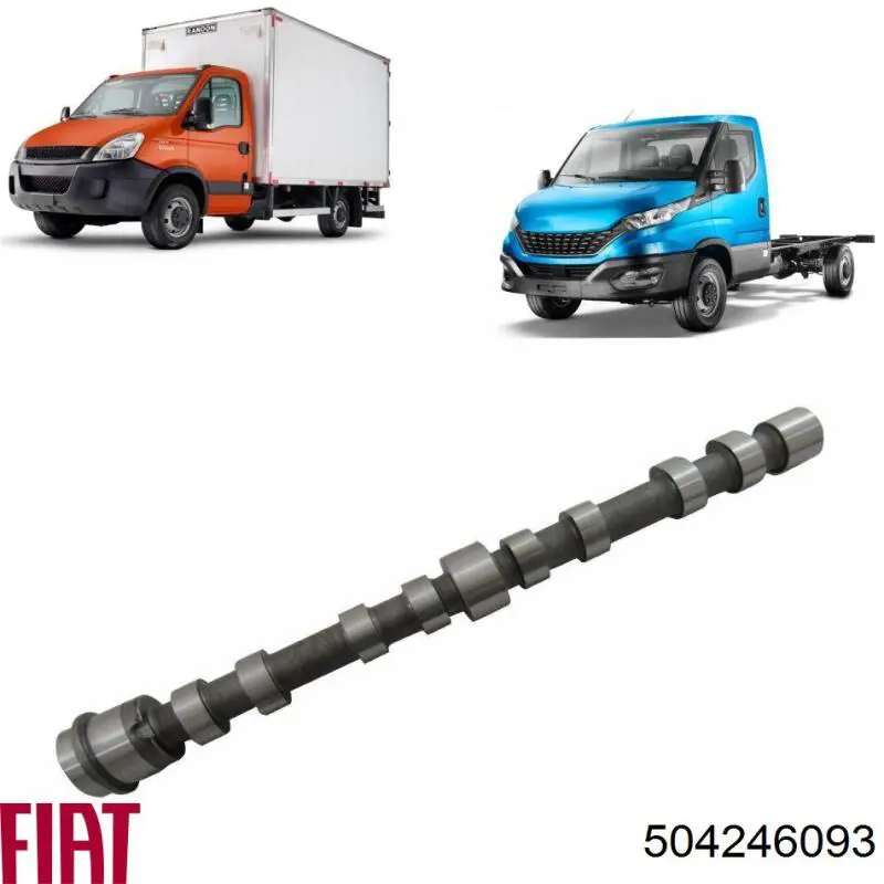 Compre 504246091 Iveco Árvore distribuidora de motor de escape