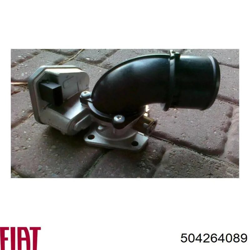 Válvula de borboleta montada Fiat/Alfa/Lancia 504264089