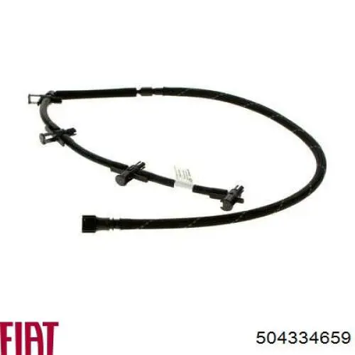 Tubo de combustível, inverso desde os injetores Iveco 504334659 preço, a partir de 56,41 USD