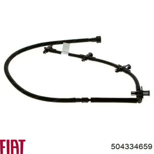 Compre 504334659 Iveco Tubo de combustível, inverso desde os injetores