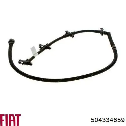 Compre 504334659 Iveco Tubo de combustível, inverso desde os injetores