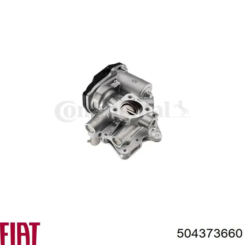 Compre 504373660 Fiat/Alfa/Lancia Válvula EGR de recirculação dos gases
