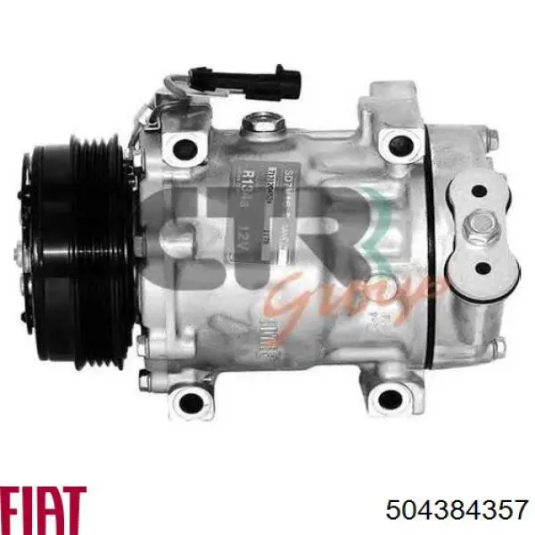 Compressor de aparelho de ar condicionado Fiat/Alfa/Lancia 504384357 preço, a partir de 260,64 USD
