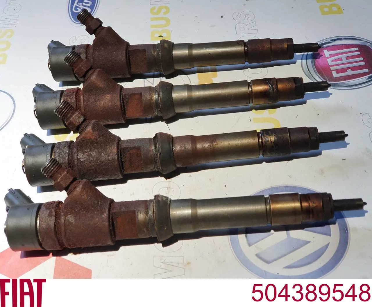 504389548 Fiat/Alfa/Lancia Injetor de injeção de combustível