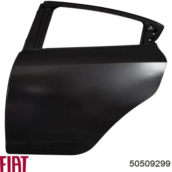 50509299 Fiat/Alfa/Lancia Porta traseira esquerda