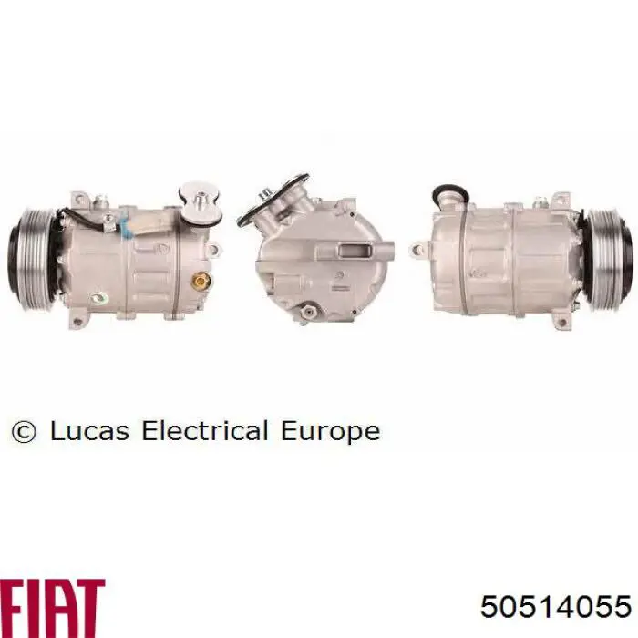 50514055 Fiat/Alfa/Lancia Compressor de aparelho de ar condicionado