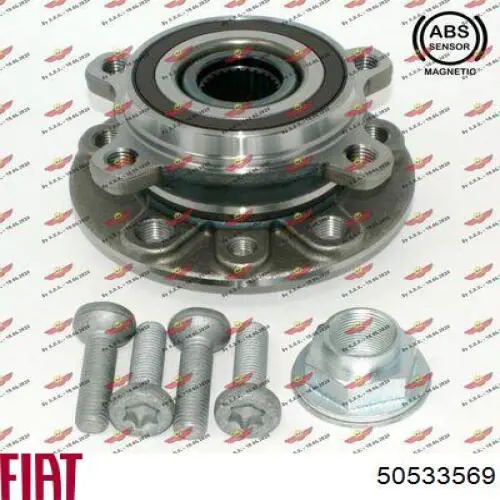 Cubo dianteiro 50533569 Fiat/Alfa/Lancia