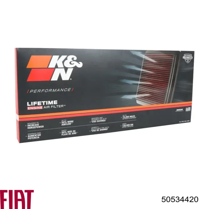 Compre 50534420 Fiat/Alfa/Lancia Filtro de ar