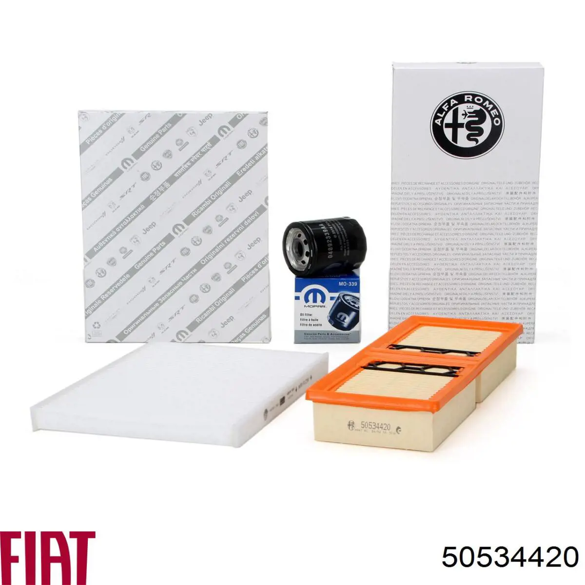 Filtro de ar Fiat/Alfa/Lancia 50534420