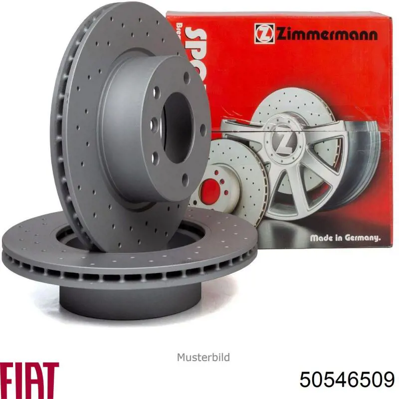 Compre 50571045 Fiat/Alfa/Lancia Disco do freio traseiro