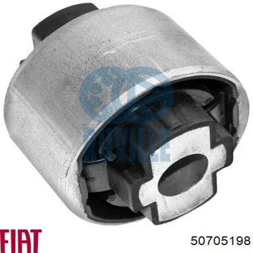 Bloco silencioso dianteiro do braço oscilante inferior 50705198 Fiat/Alfa/Lancia