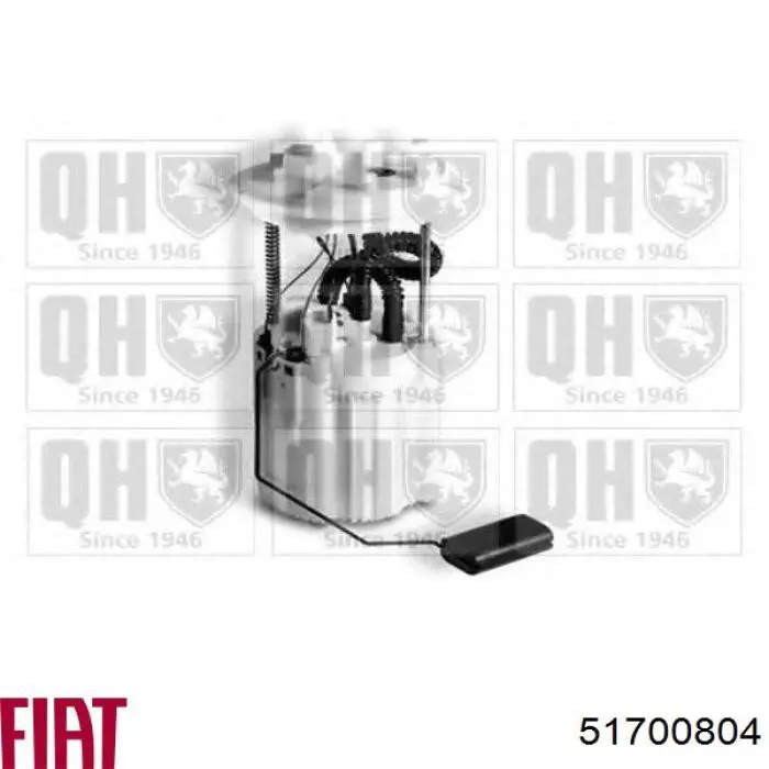 Compre 51700804 Fiat/Alfa/Lancia Módulo de bomba de combustível com sensor do nível de combustível