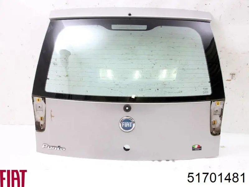 Porta traseira (3ª/5ª porta-malas (tampa de alcapão) Fiat/Alfa/Lancia 51701481 preço, a partir de 209,42 USD