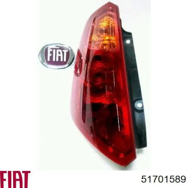 Lanterna traseira esquerda Fiat/Alfa/Lancia 51701589 preço, a partir de 54,00 USD