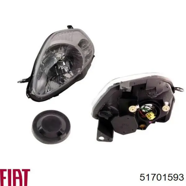 Luz esquerda Fiat/Alfa/Lancia 51701593 preço, a partir de 120,75 USD