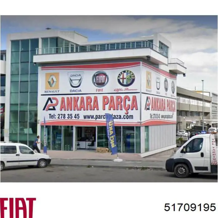 51709195 Fiat/Alfa/Lancia Fecho da porta lateral deslizante esquerda