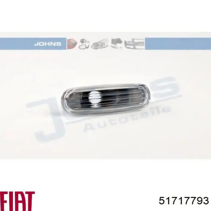 Luz intermitente no pára-lama Fiat/Alfa/Lancia 51717793 preço, a partir de 9,60 USD