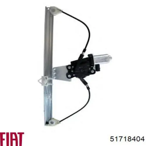 Mecanismo de acionamento de vidro da porta dianteira esquerda Fiat/Alfa/Lancia 51718404 preço, a partir de 59,96 USD