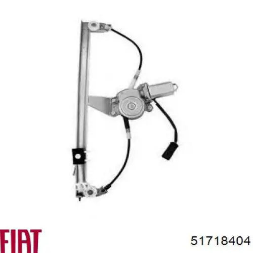 Compre 51718404 Fiat/Alfa/Lancia Mecanismo de acionamento de vidro da porta dianteira esquerda