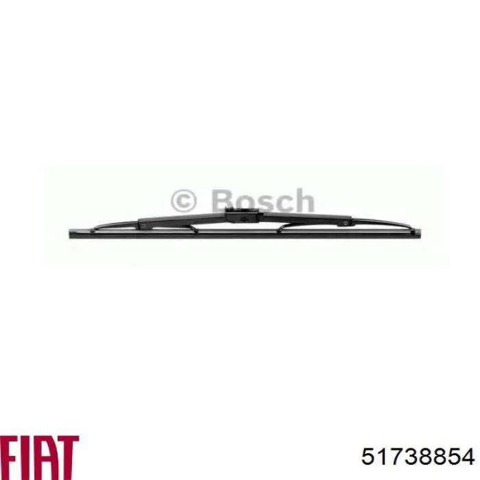 51738854 Fiat/Alfa/Lancia Braço de limpa-pára-brisas de vidro traseiro