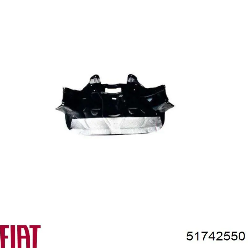 Compre 51742550 Fiat/Alfa/Lancia Proteção de motor, de panela (da seção de motor)