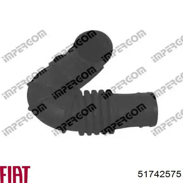 Cano derivado de ar, entrada de filtro de ar Fiat/Alfa/Lancia 51742575 preço, a partir de 26,09 USD