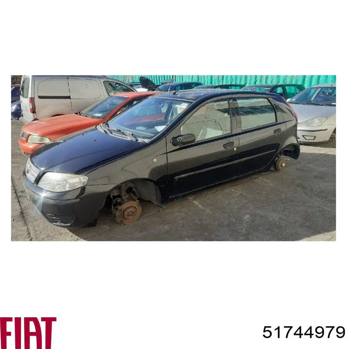 51744979 Fiat/Alfa/Lancia Porta dianteira esquerda