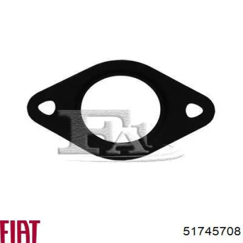 51745708 Fiat/Alfa/Lancia Vedante de turbina dos gases de escape, escape