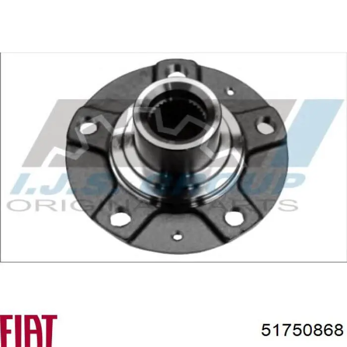 Compre 51750868 Fiat/Alfa/Lancia Cubo dianteiro